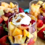 Sugared Walnut Fruit Salad Recipe - Tastes of Lizzy T