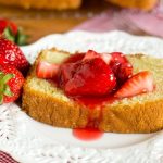 Fresh, sweet strawberries are simmered to make this sweet Homemade Strawberry Topping with a hint of lemon and vanilla that beats store-bought syrup any day. Serve on shortcake, pancakes, pound cake, ice cream....the possibilities are endless!