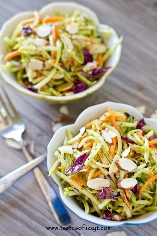 Paleo Broccoli Slaw Recipe - Tastes of Lizzy T