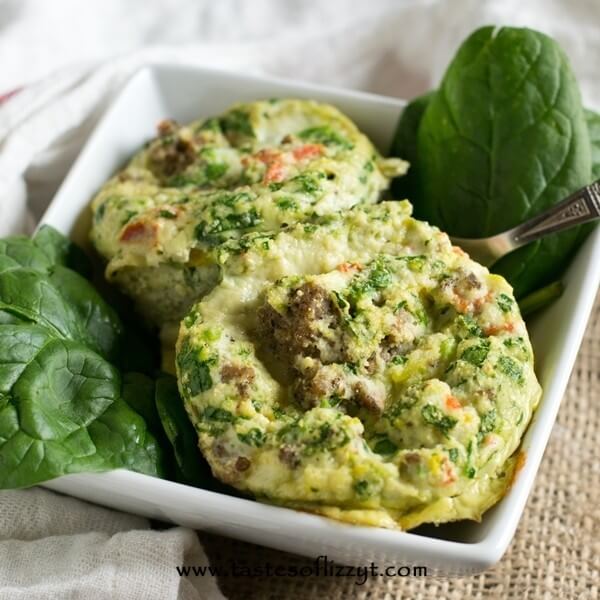 Paleo Sausage Egg Muffins Recipe - Tastes of Lizzy T