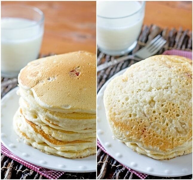 Strawberry Shortcake Pancakes Recipe - Tastes of Lizzy T