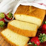 Strawberry yogurt gives this moist Strawberry Yogurt Cake its light strawberry flavor. Serve it plain, with fruit topping, or prepare it as French toast. This simple, versatile recipe will become a favorite!