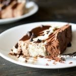 Three layers of whipped chocolate ganache are frozen together in this Triple Chocolate Frozen Dessert. This frosty dessert is creamy and smooth with an intense chocolate flavor.