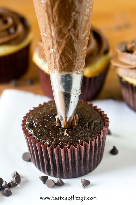 Dark Chocolate Buttercream Frosting Recipe - Tastes of Lizzy T 