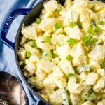 Whole30 Potato Salad with green onion