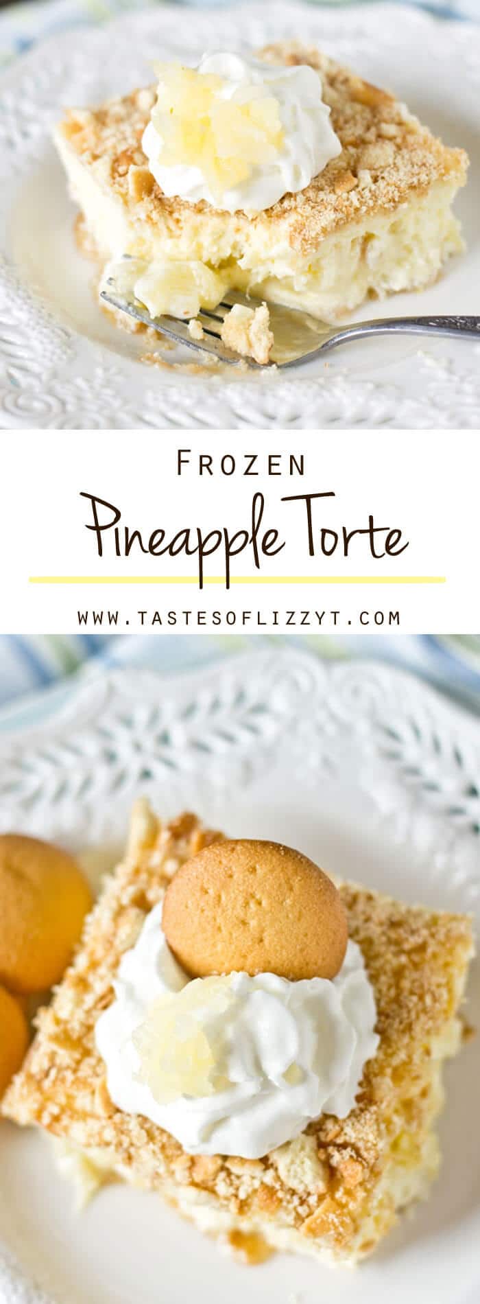 Frozen Pineapple Torte