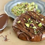 Rich dark chocolate, sea salt, Nutella and pistachios all packed into a flourless perfect little cookie. Don't let the title fool you. These Gluten Free Chocolate Pistachio Cookies will satisfy everyone's sweet tooth.