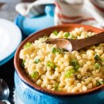 Creamy, protein-packed, homemade macaroni and cheese made on the stovetop in about 20 minutes. Kid-friendly and healthier than store bought mac 'n cheese!