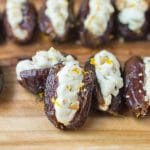 Orange Walnut Stuffed Dates {Easy Snack or Appetizer Recipe Idea}