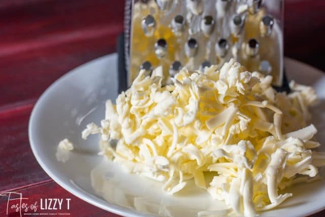 grated butter