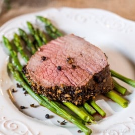 Don't be nervous to roast a nice cut of beef. Top a beef roast with garlic and fresh herbs top and follow these simple directions for an easy herb-crusted roast beef.