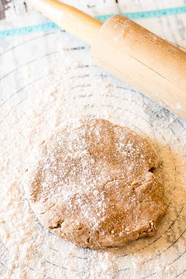 Wheat flour and wheat germ keep this All Butter Whole Wheat Pie Crust full of healthy whole grains. Read about our tricks for a healthier, flaky pie crust.