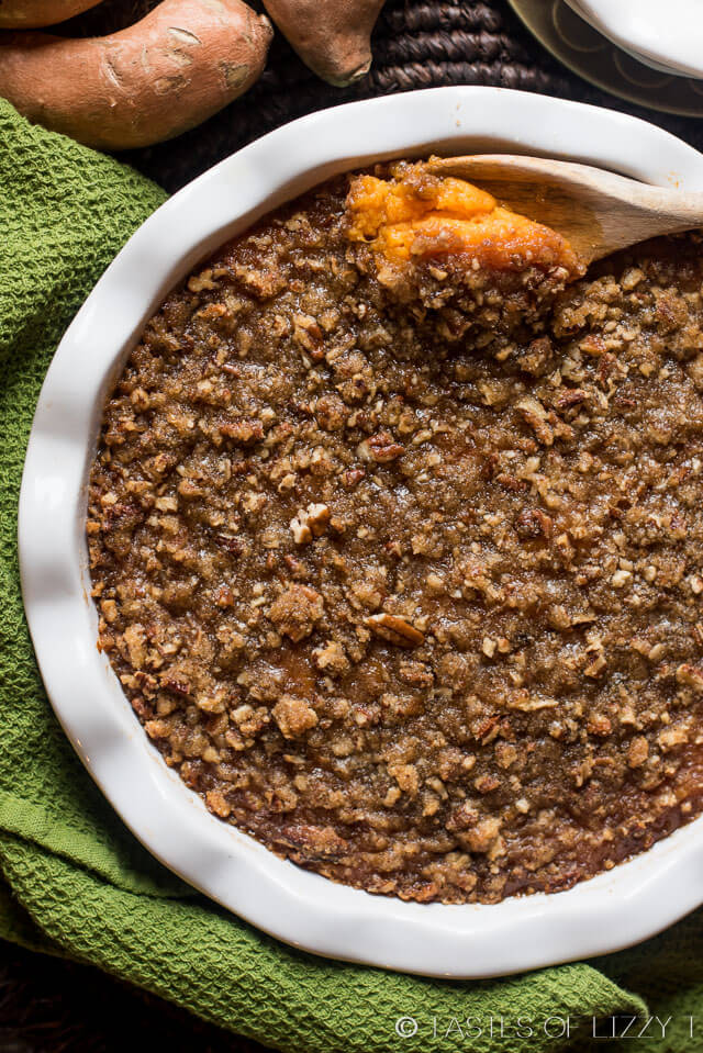 Sweet Potato Casserole With Pecan Streusel Topping Best Recipe Ever