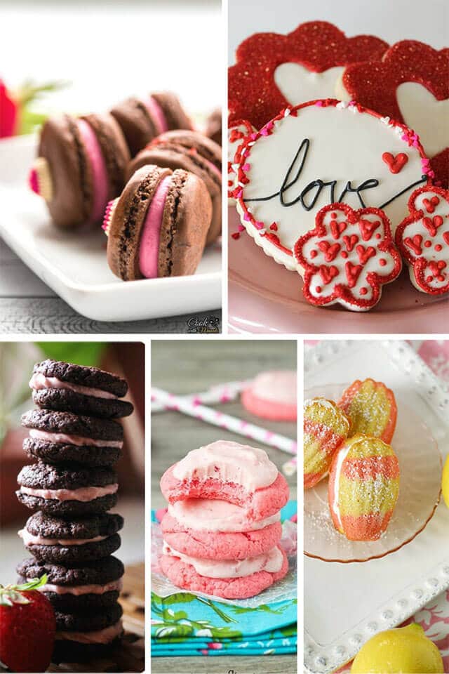 53 of the best pink and red Valentine's Day recipes. Cookies, cakes, breakfast ideas, desserts. Red Velvet, fruit desserts and more!