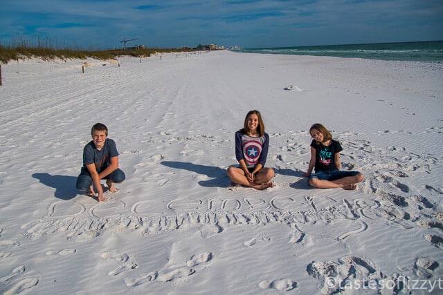 Vacationing in Destin, Florida in December