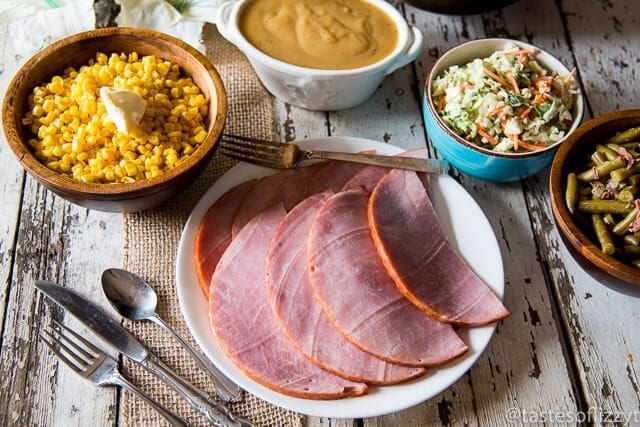 Classic easter dinner