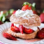 donut strawberry shortcake