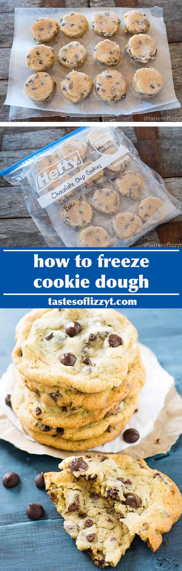 How to Freeze Cookie Dough {Hints for Packing & Defrosting Cookies}