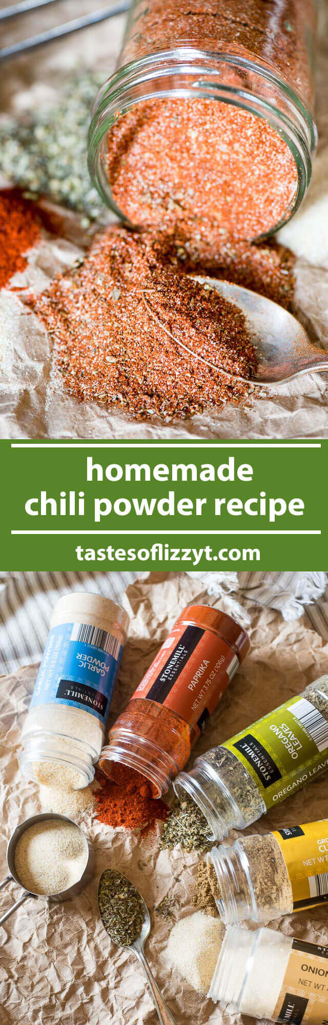 Know what's in your chili powder! Use this homemade chili powder recipe for an easy, upgraded solution to store-bought spice mixes. Perfect for Paleo and Whole30 recipes. homemade spice mix / easy diy spice mix / gift idea