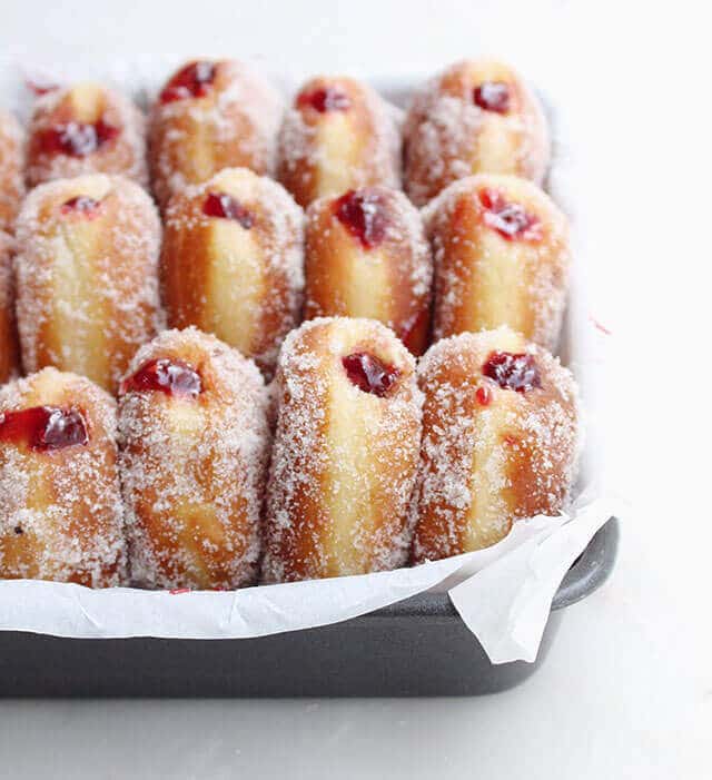 raspberry-filled-donuts