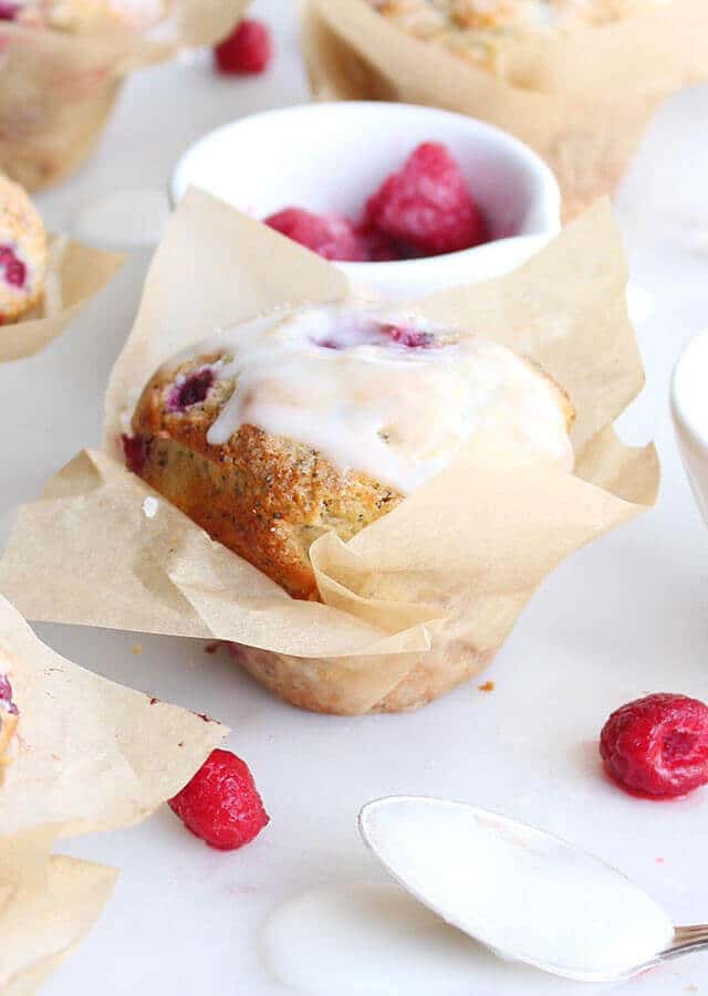 lemon-poppy-seed-raspberry-muffins-with-lemon-glaze