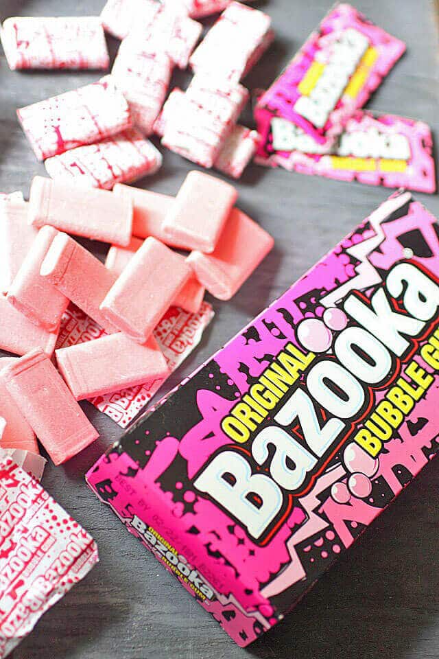 Pink clearance bubble gum