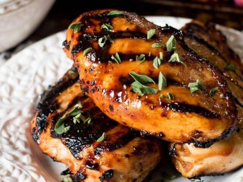 Barbecue chicken breast marinade online