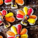 Turkey Cookies for Thanksgiving