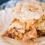 pumpkin cinnamon roll bake