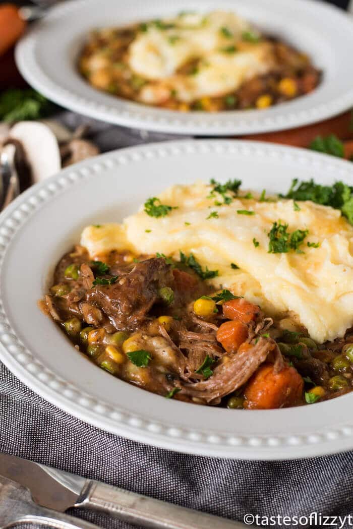 Slow Cooker Shepherd S Pie With Roast Beef Real Food Ingredients