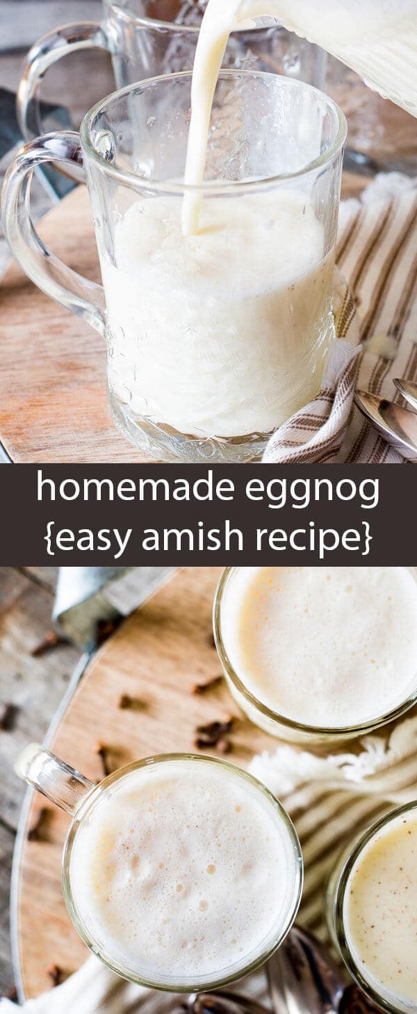 Why buy eggnog when you can make homemade eggnog in under 5 minutes? This easy Amish recipe is versatile. Sweeten and season to your liking.