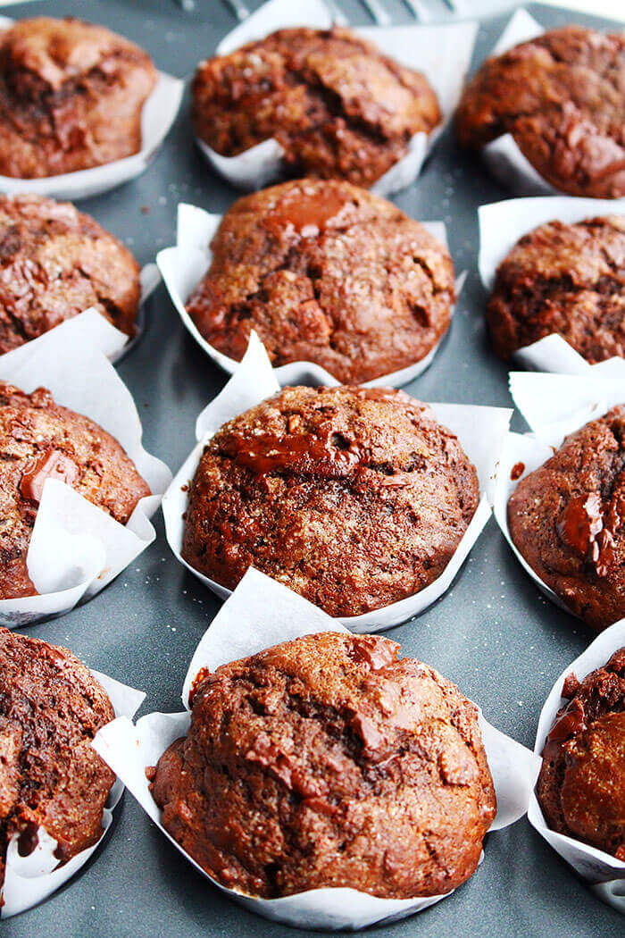 triple-chocolate-fudge-muffins-recipe