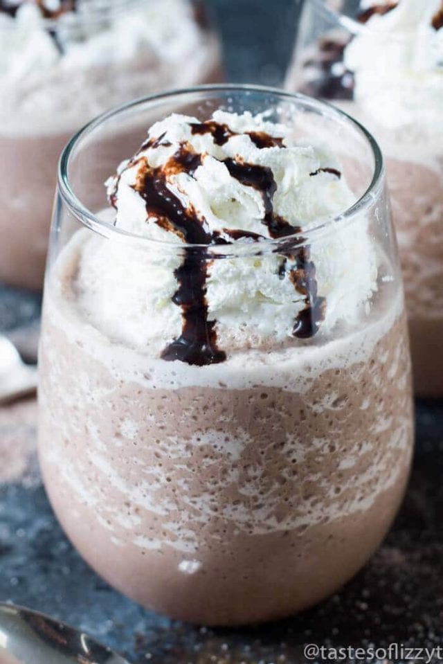 Frozen Hot Chocolate Recipe {Quick & Easy Homemade Recipe}