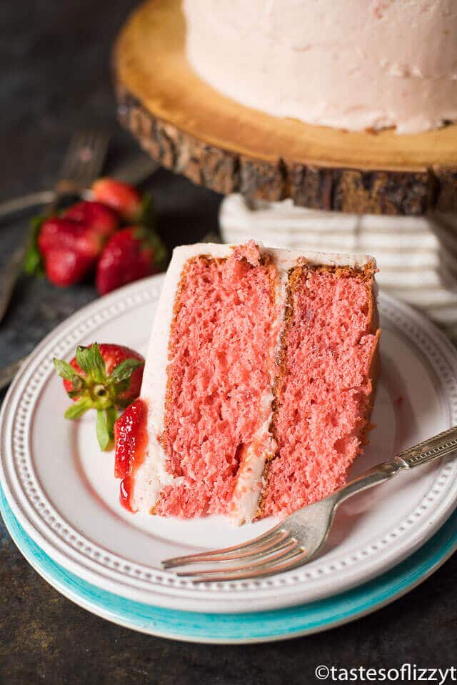 Strawberry Cake Recipe Using Cake Mix And Fresh Strawberries