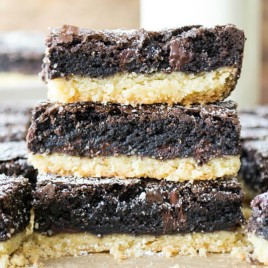 stack of 3 Brownie Pie Bars