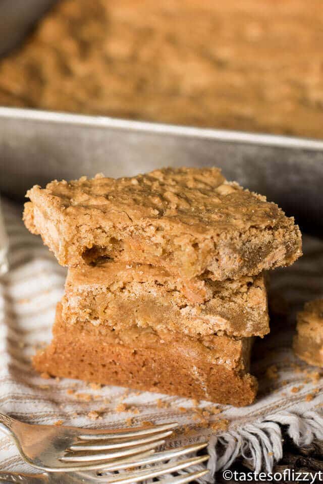 Butterscotch Cookie Bars Chewy Cookie Bar Recipe With Butterscotch Chips