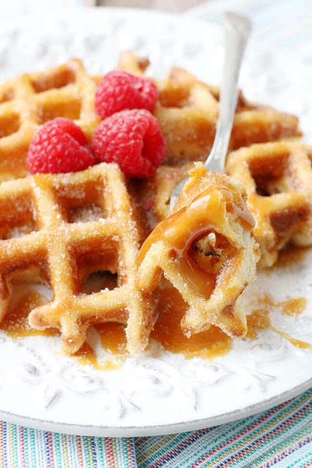 churro-waffles-easy-breakfast-recipe