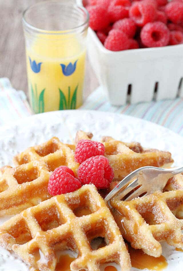 churro-waffles-easy-breakfast-recipe