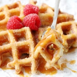 churro-waffles-easy-breakfast-recipe