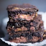 how to make caramel brownies