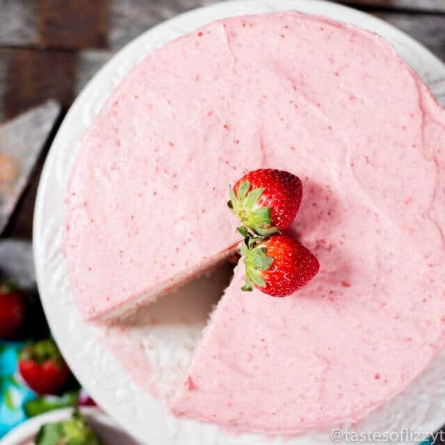 Homemade Strawberry Cake Recipe