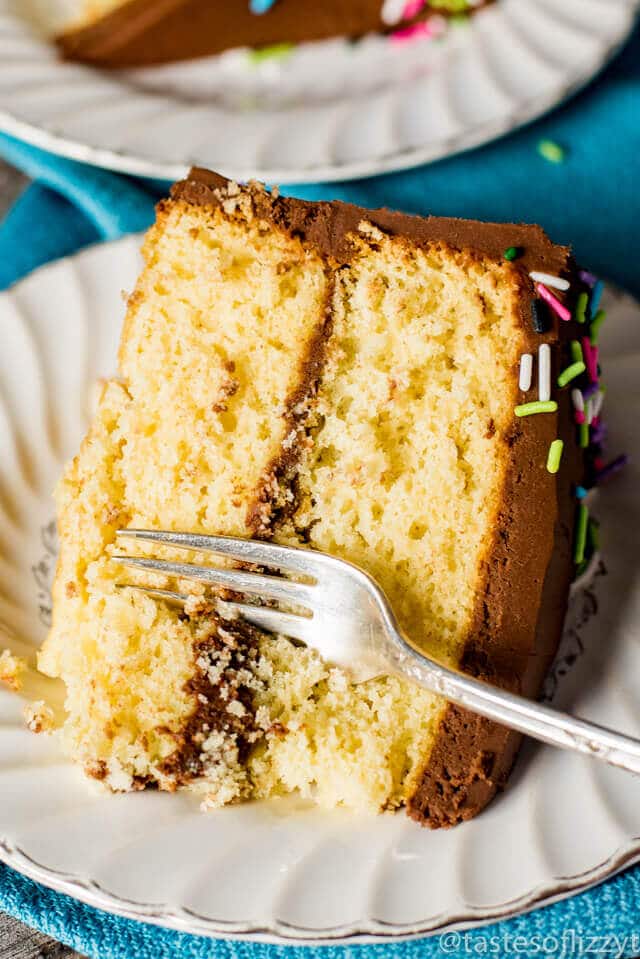 How Do I Make A Yellow Cake From Scratch Cake Walls