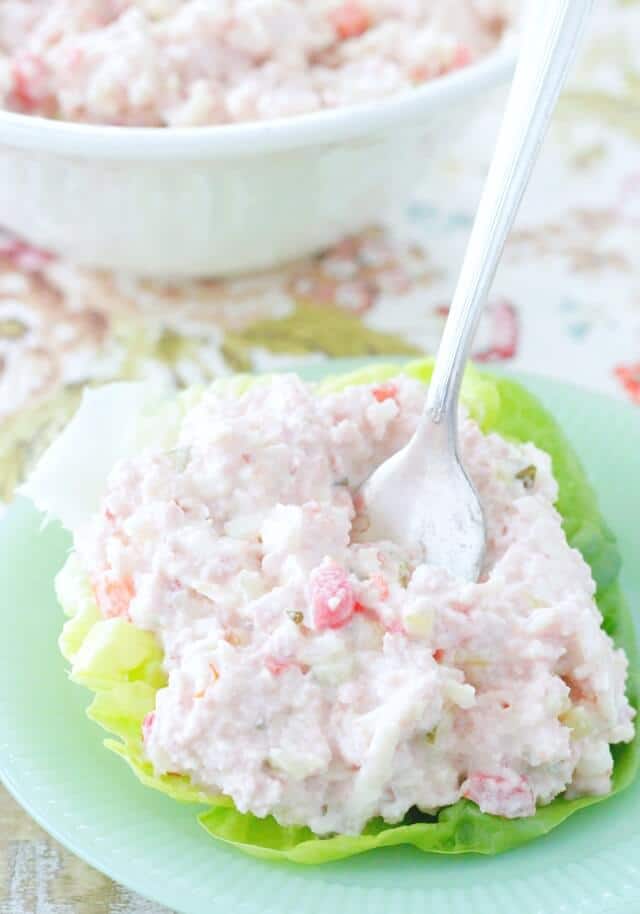 Pimento Cheese Ham Salad