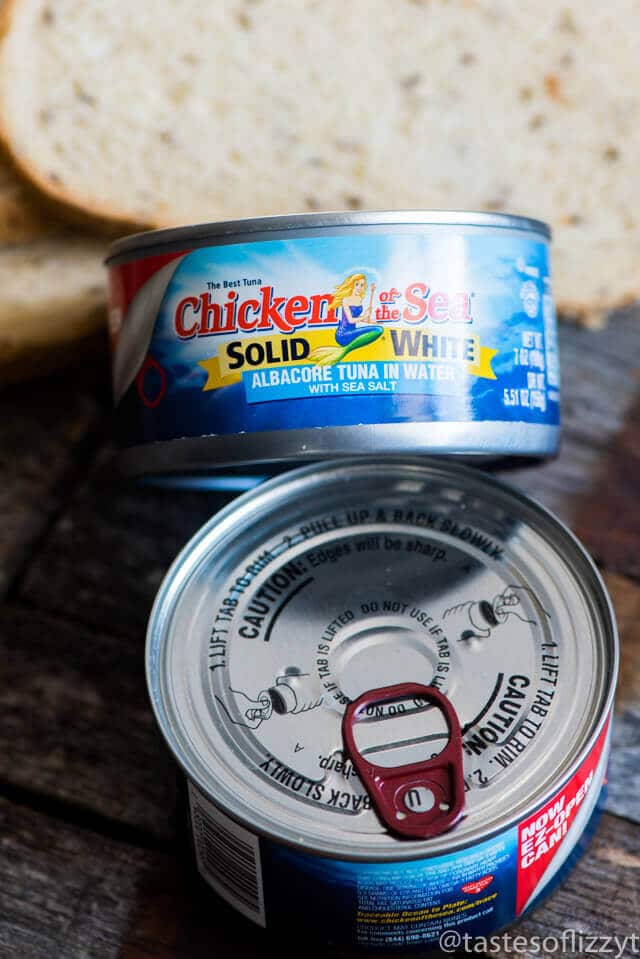 Three Cheese Tuna Melt {An Easy Tuna Salad Recipe on Rye Bread}