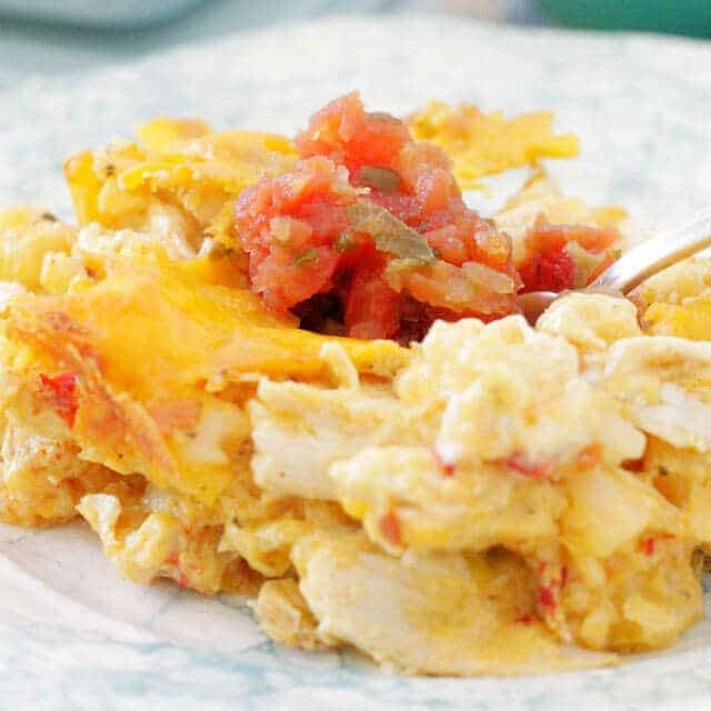 Chicken Nacho Cheesy Potatoes