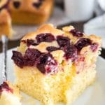 Easy Cherry Snack Cake