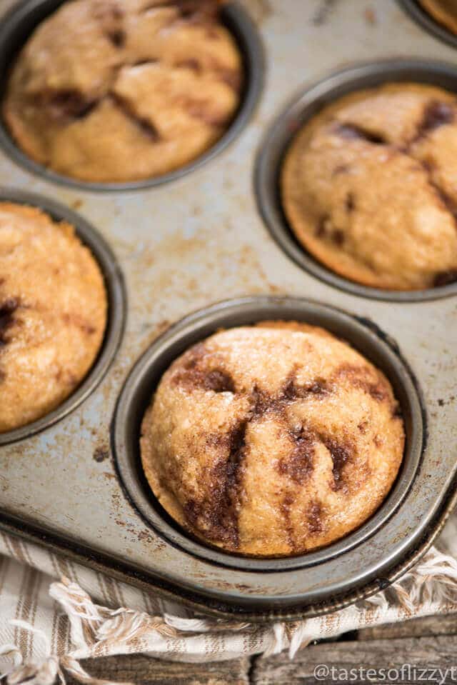 Easy Cinnamon Muffins Recipe with Buttermilk