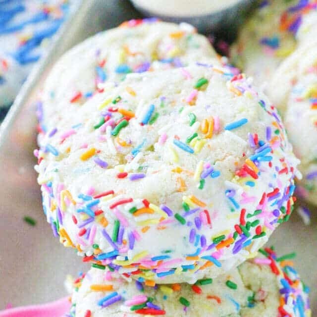 funfetti cookie sandwich