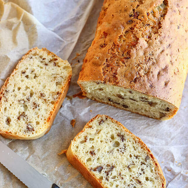 Walnut Cottage Cheese Bread A Unique Quick Bread Recipe