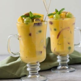 Creamy Mango Fruit Salad